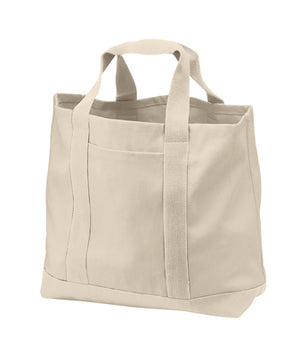 Two-Tone Shopping Tote