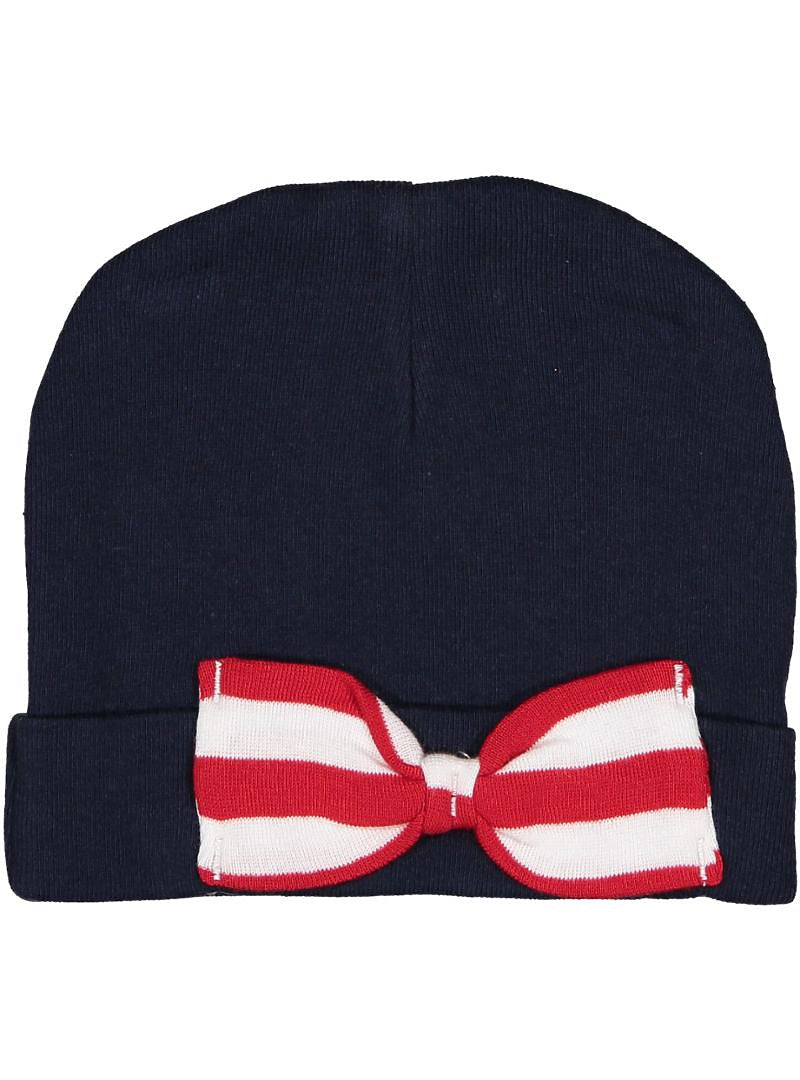 Premium Jersey Infant Bow Cap