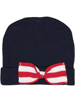 Premium Jersey Infant Bow Cap