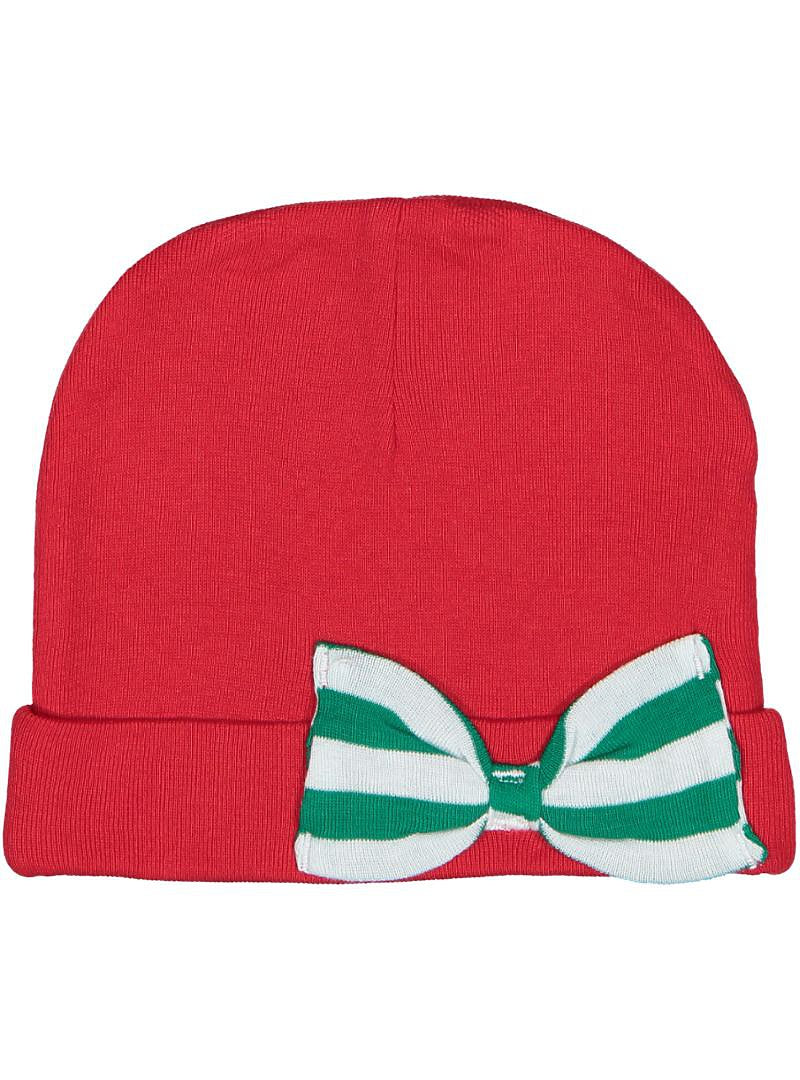 Premium Jersey Infant Bow Cap