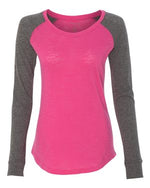 Women's Preppy Patch Slub T-shirt
