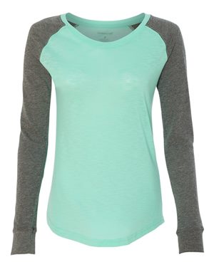 Women's Preppy Patch Slub T-shirt
