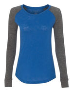 Women's Preppy Patch Slub T-shirt