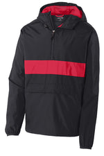Sport-Tek Zipped Pocket Anorak Jacket