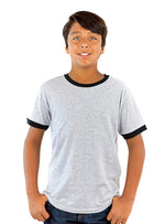 Youth Unisex Short Sleeve Ringer Tee