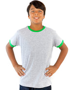 Youth Unisex Short Sleeve Ringer Tee