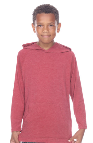 Unisex Tri-Blend Pullover Youth Hoodie