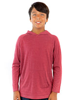 Unisex Tri-Blend Pullover Youth Hoodie