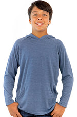 Unisex Tri-Blend Pullover Youth Hoodie