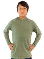 Unisex Tri-Blend Pullover Youth Hoodie