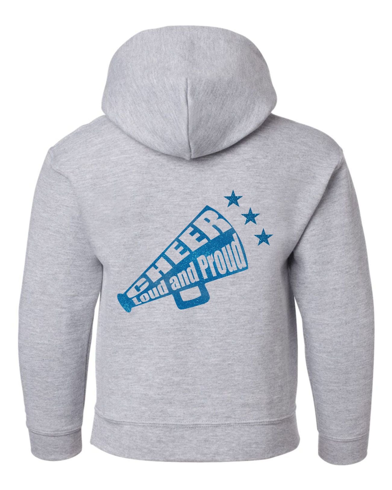 Glitter Mega Cheer Loud & Proud Sweatshirt