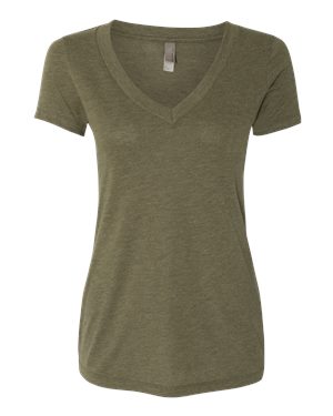 Tri-Blend Deep V Tee