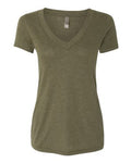 Tri-Blend Deep V Tee