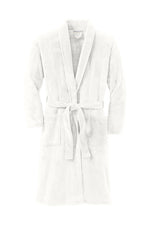 Plush Microfleece Shawl Collar Robe