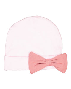Premium Jersey Infant Bow Cap