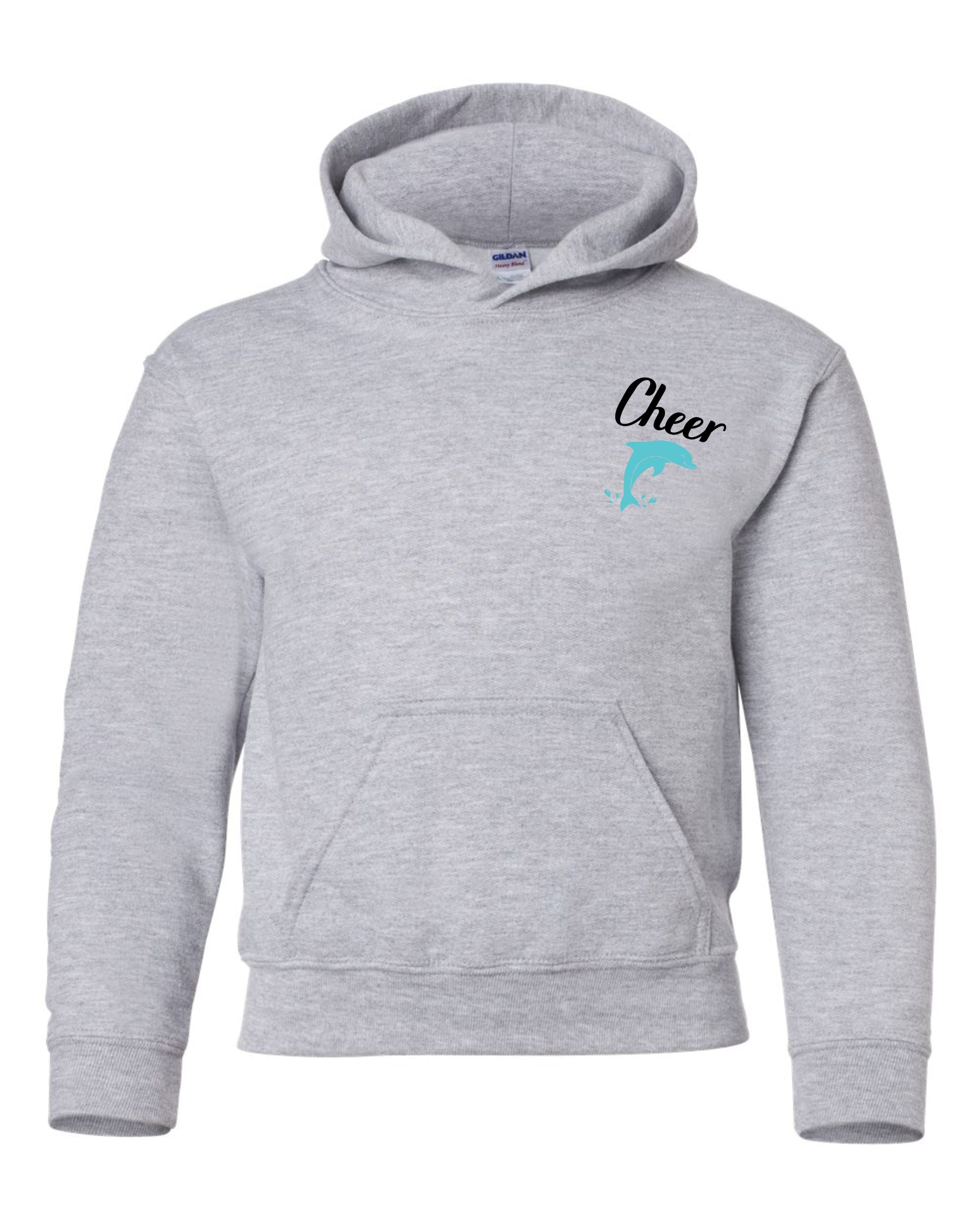 5 Cheers with Cheerleader and Stars Sweatshirt - BAY LAUREL