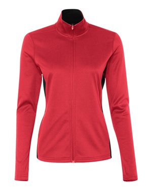 Women's Colorblocked Performance Full-Zip Sweatshirt